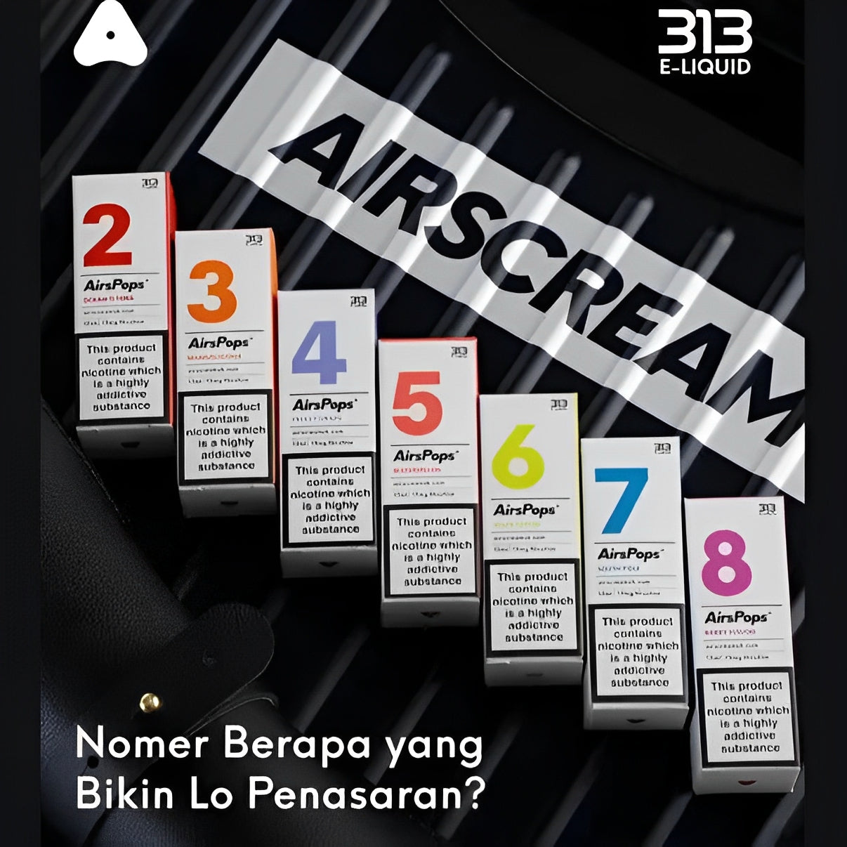 英國 Airscram 汽泡 313 系列 30ML #40