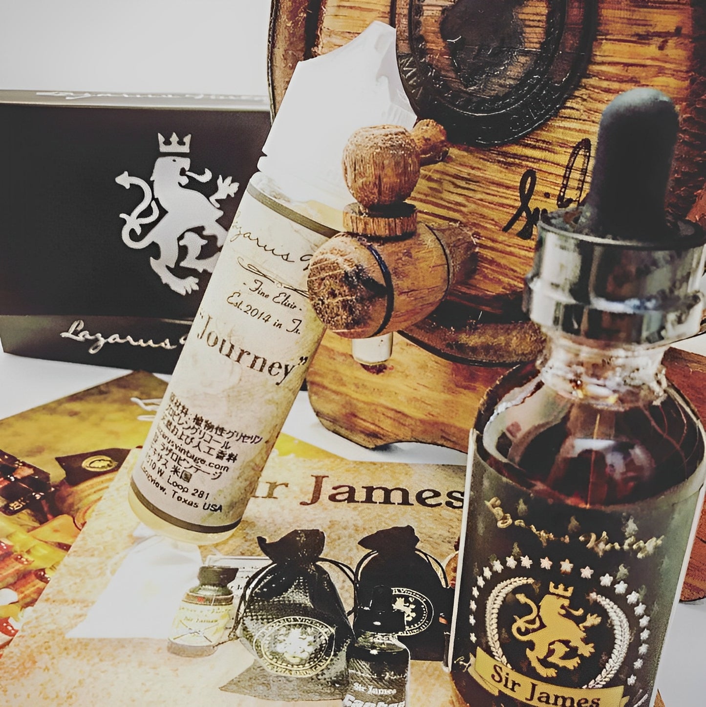 Lazarus 拉薩路 Sir James XO 60ml #3 #6
