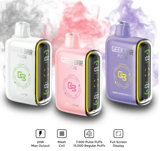 美國 GEEK BAR PULSE 脈衝 16ML Puffs 一次性主機 #20