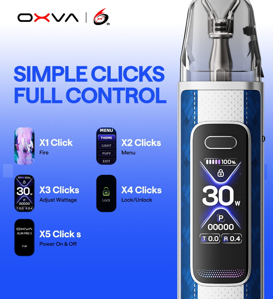 OXVA XLIM Pro 3 Pod 小蠻牛三代