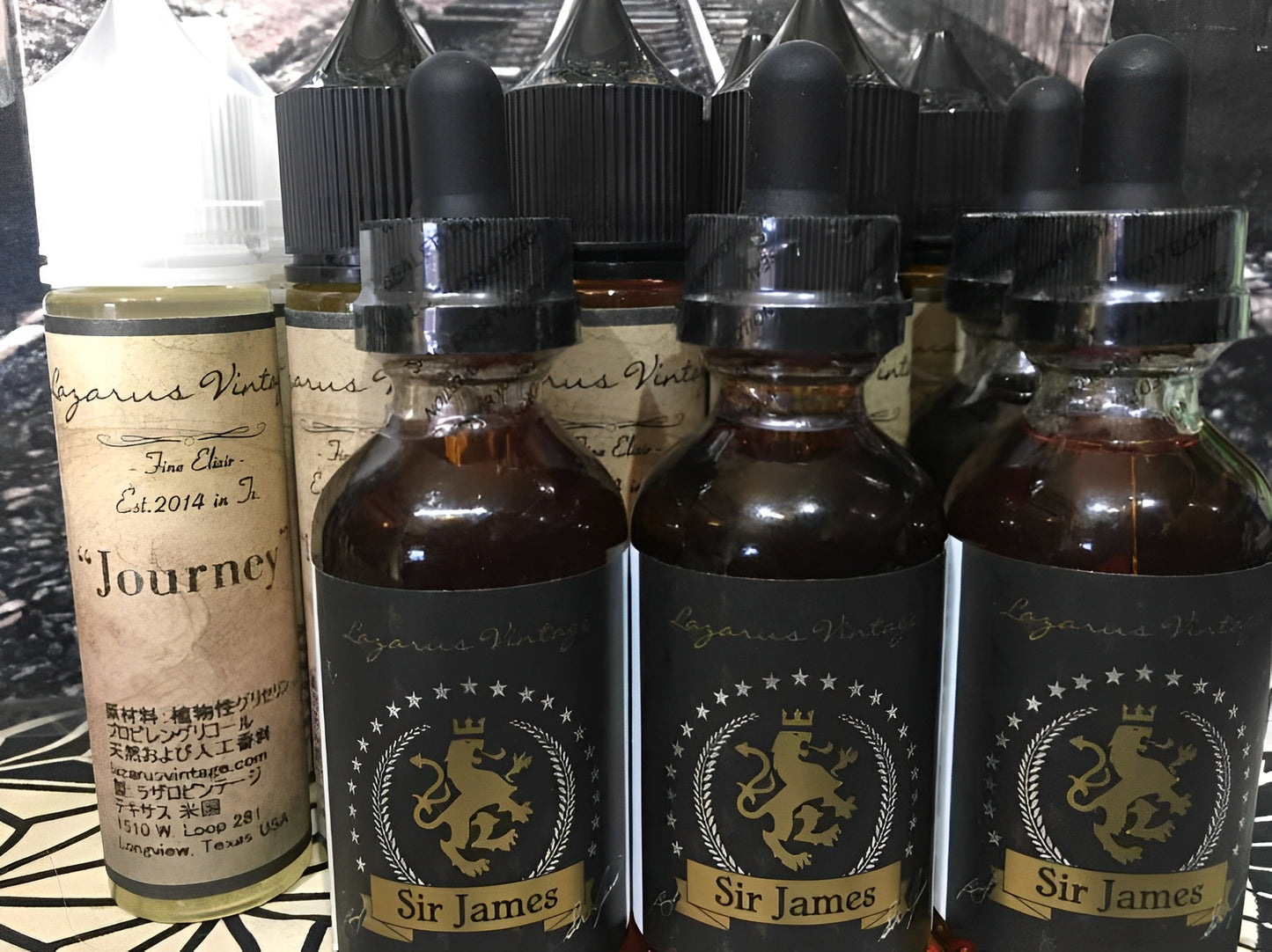 Lazarus 拉薩路 Sir James XO 60ml #3 #6