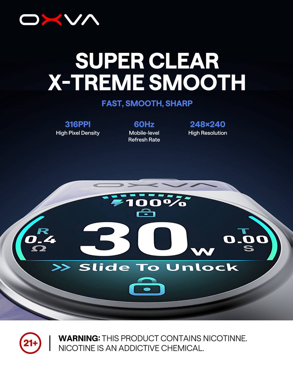 OXVA Xlim SQ PRO2 kit 小蠻牛 主機